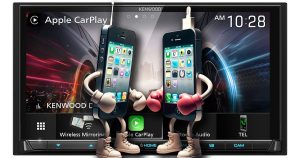 Two phones with arms that have boxing gloves on them squaring off